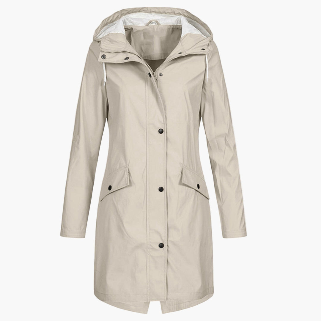 Nicolle | Parka impermeable con capucha
