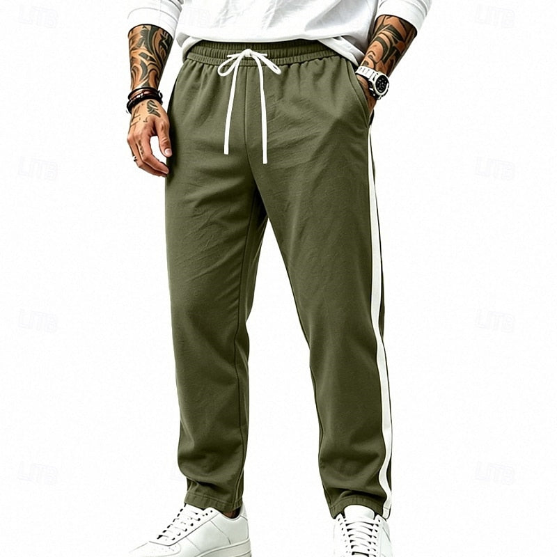 Horacio | Pantalón de buzo con franja lateral