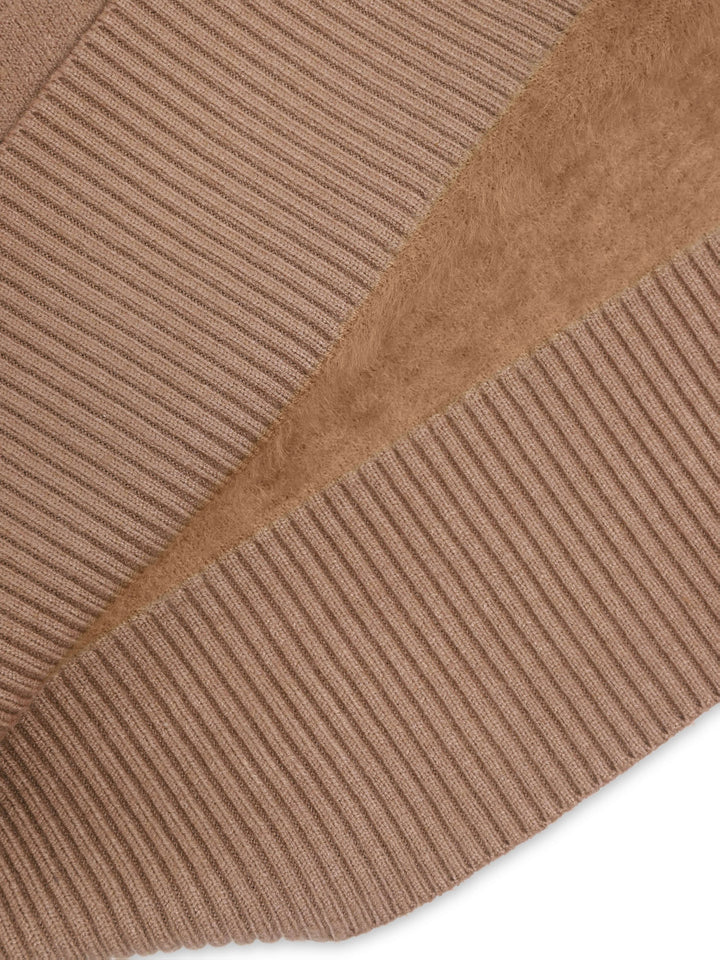 Linda | Sweater cuello alto con forro afelpado