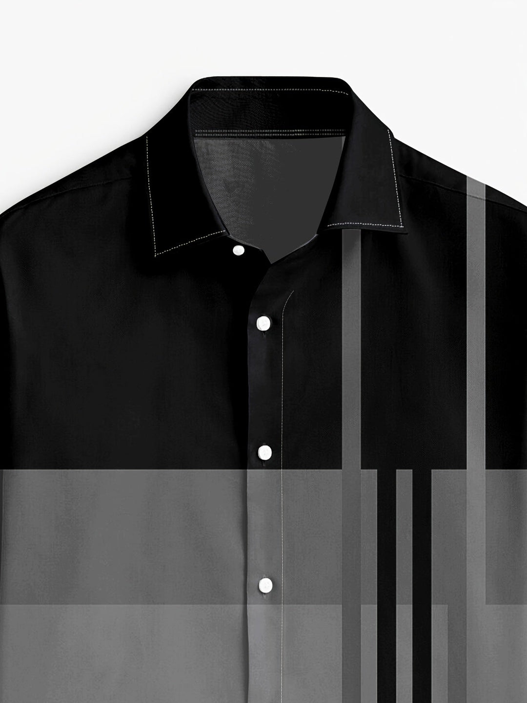Levi | Camisa manga larga con bloques de color