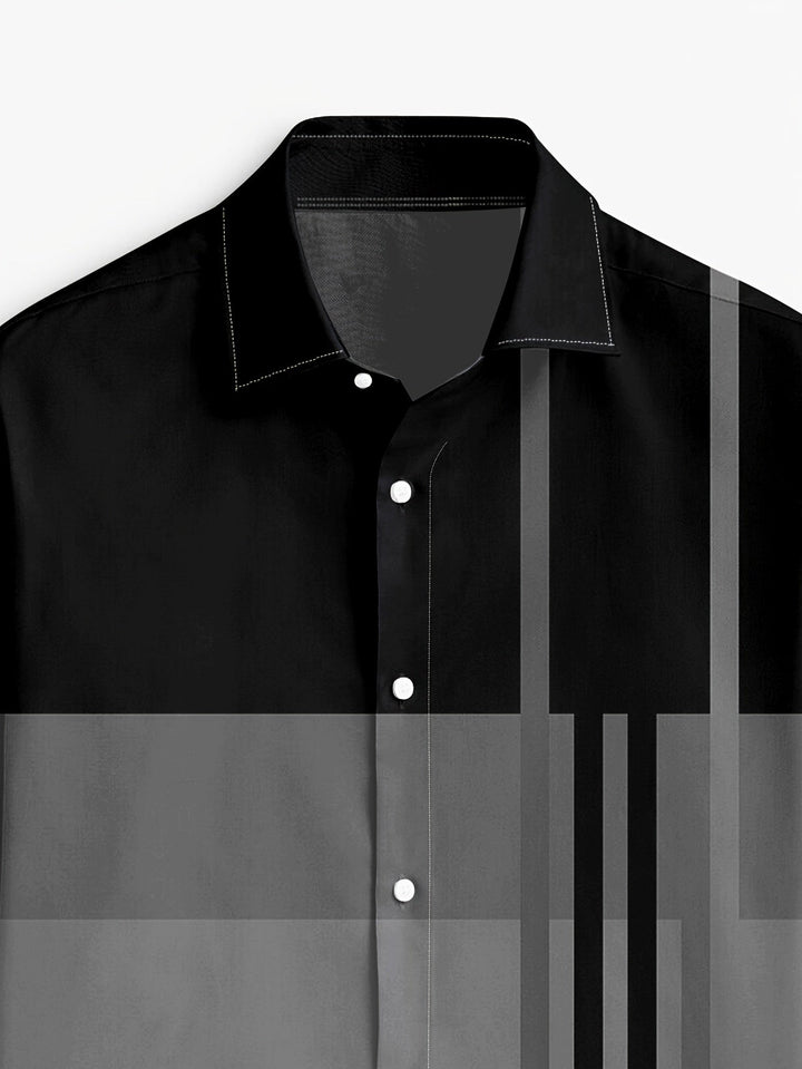 Levi | Camisa manga larga con bloques de color