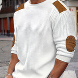 Emilio | Sweater texturado con coderas