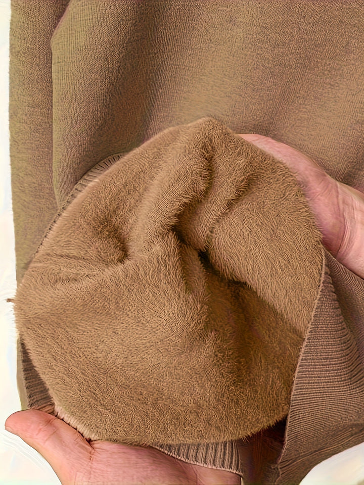Linda | Sweater cuello alto con forro afelpado