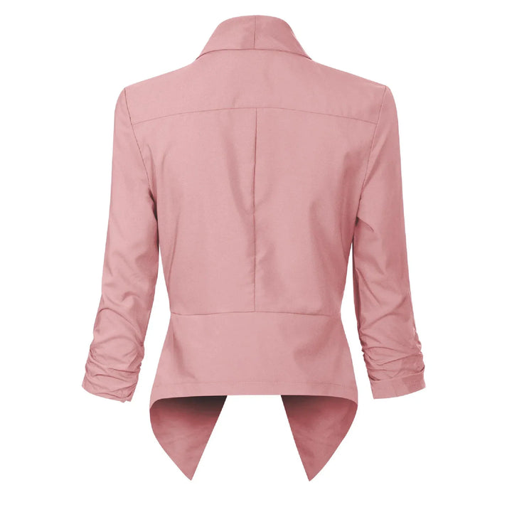 Mariana | Blazer de solapa cruzada sin botones