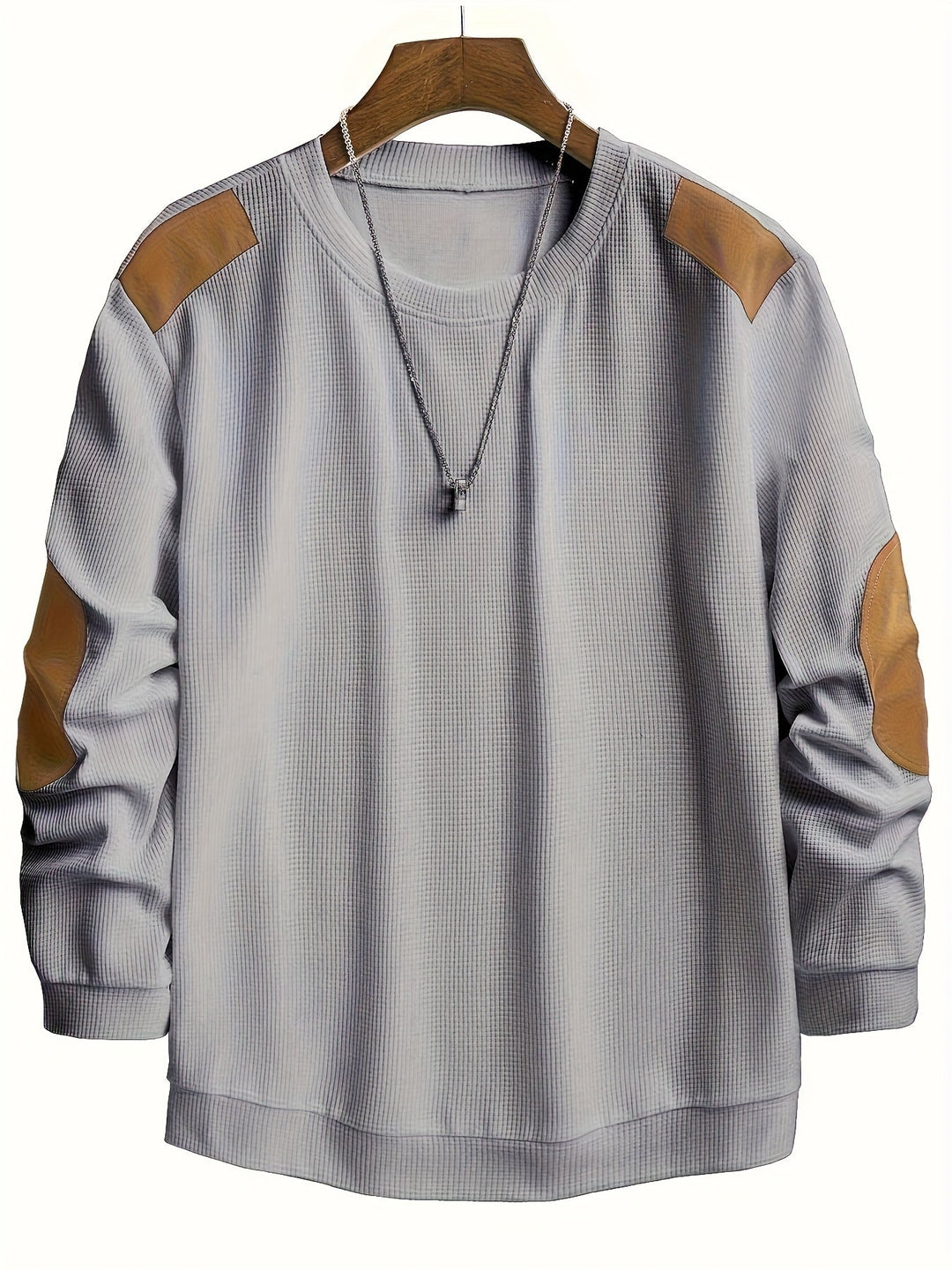 Emilio | Sweater texturado con coderas