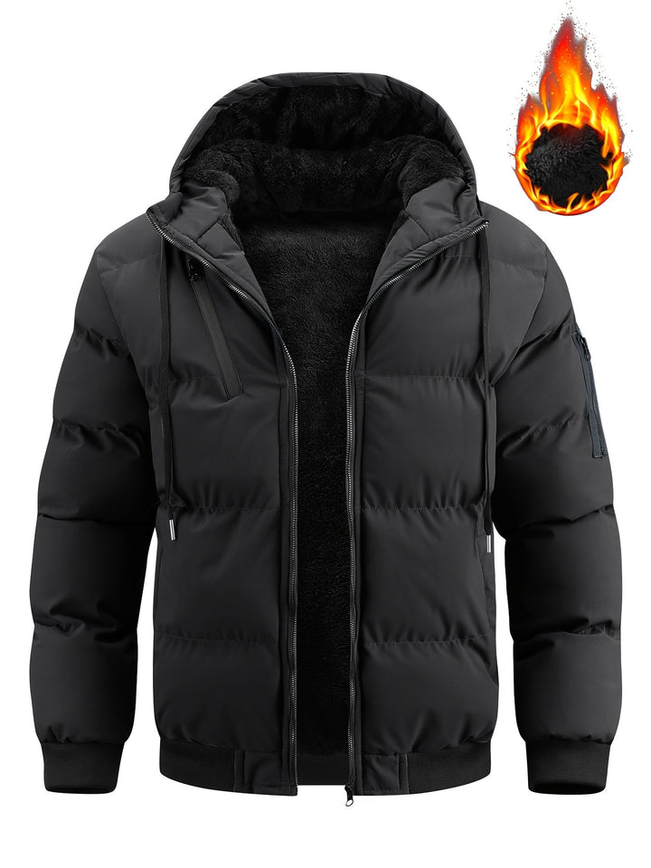 Ricardo | Parka acolchada con capucha