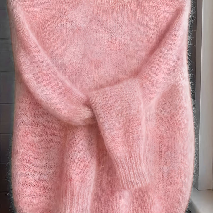 Juliana | Sweater cuello redondo suave