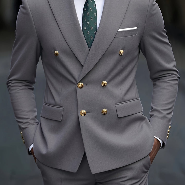Octavio | Traje cruzado de dos piezas
