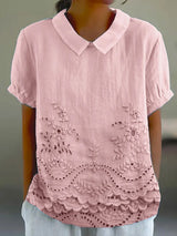Marcia Andrea | Blusa bordada floral