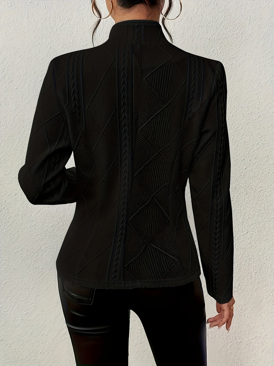 Vanesa | Blazer texturado ceñido a la cintura
