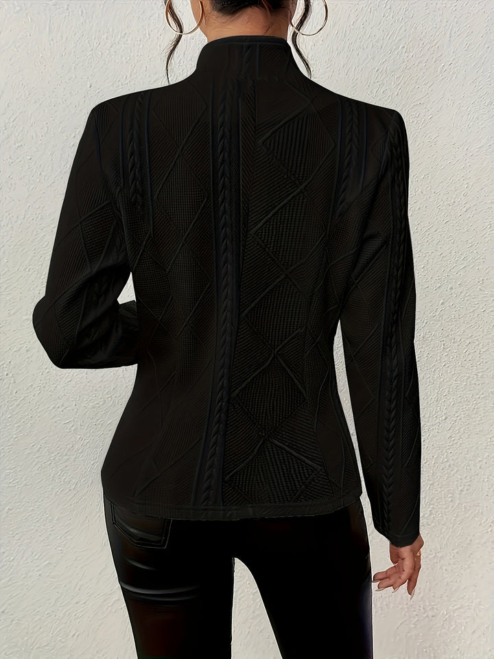 Vanesa | Blazer texturado ceñido a la cintura