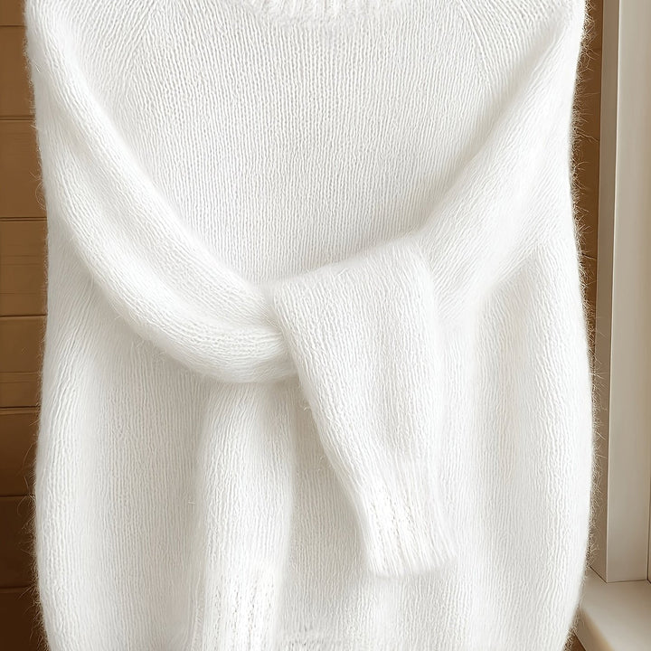 Juliana | Sweater cuello redondo suave