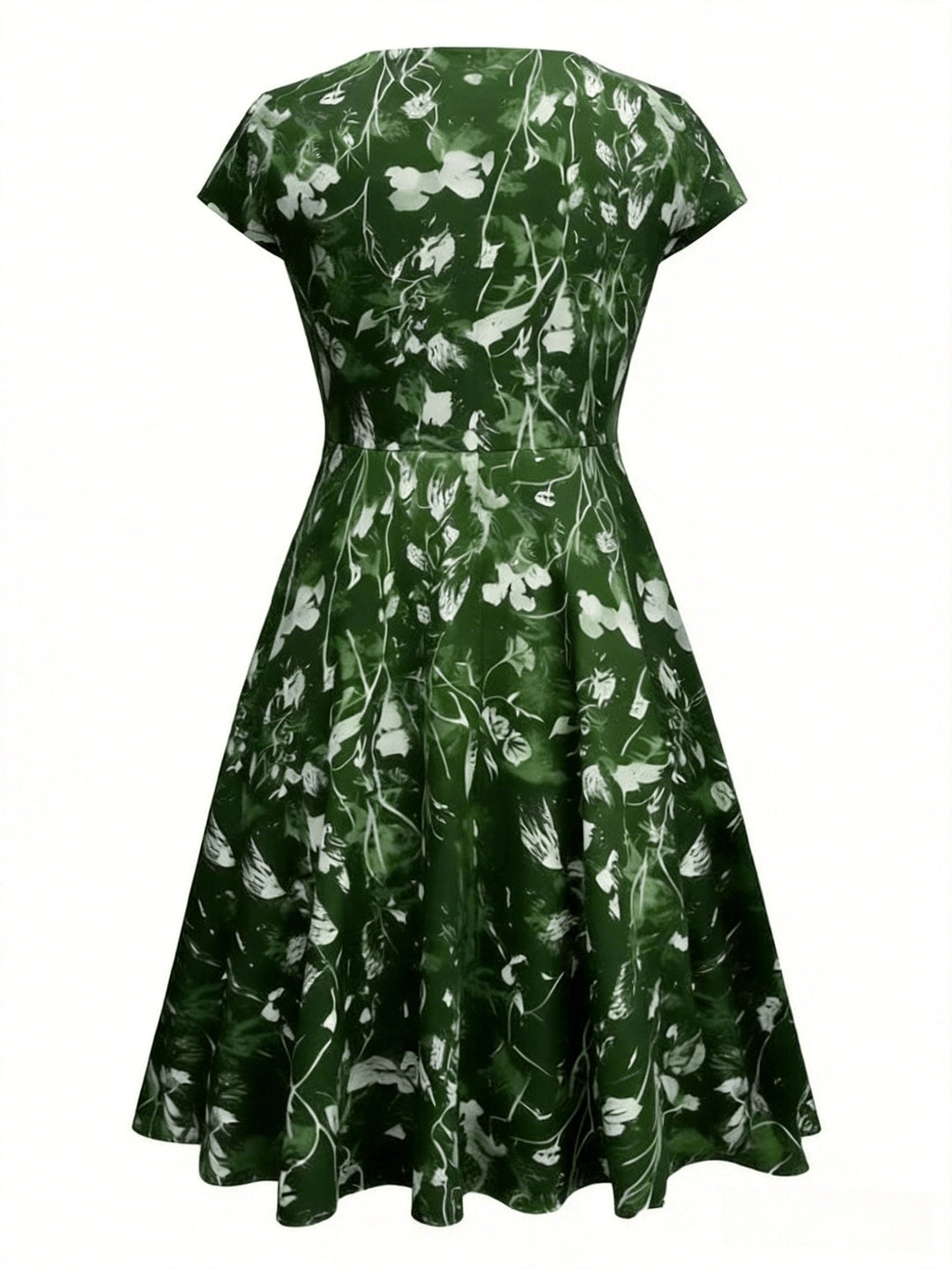 Nayadeth | Vestido floral corte A con bolsillos