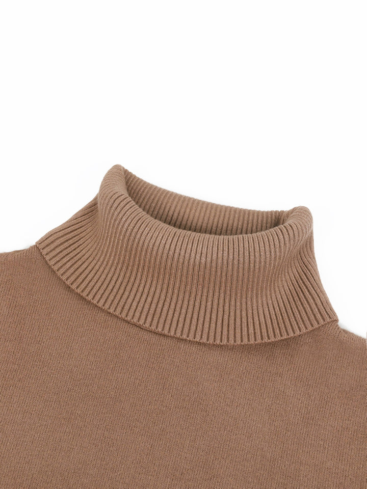 Linda | Sweater cuello alto con forro afelpado