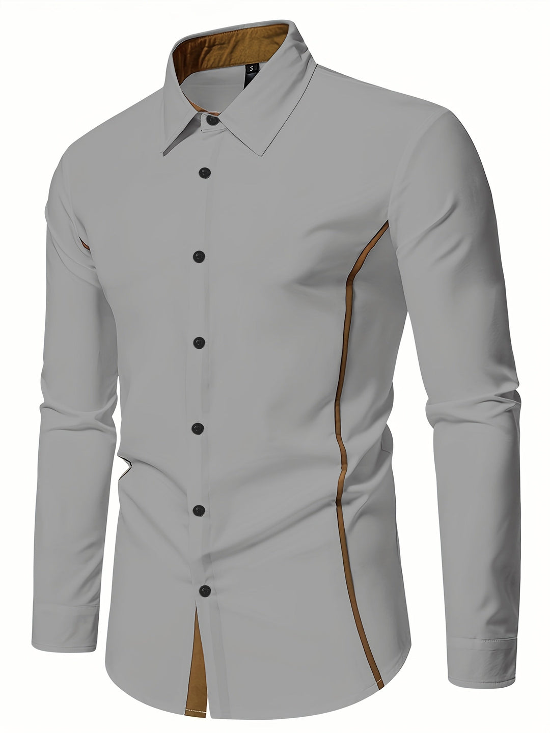 Rubén | Camisa slim con ribete en contraste
