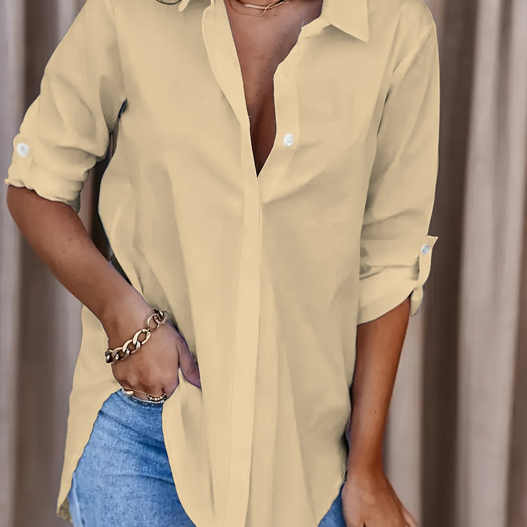 María Renata | Camisa de cuello holgada