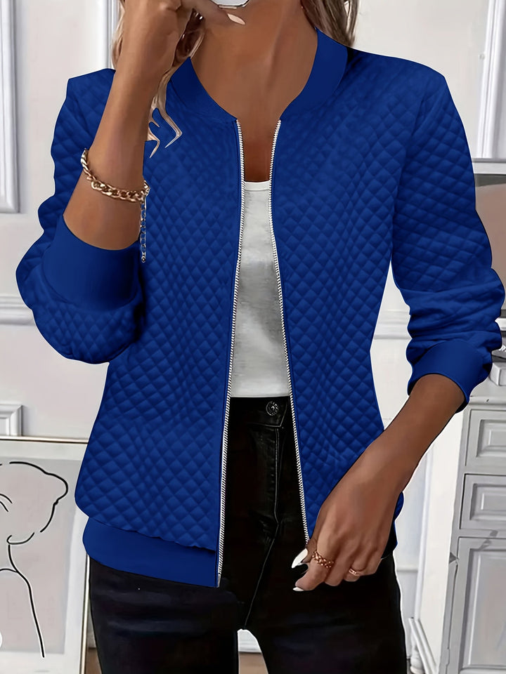 Daniela | Chaqueta con textura acolchada tipo rombo