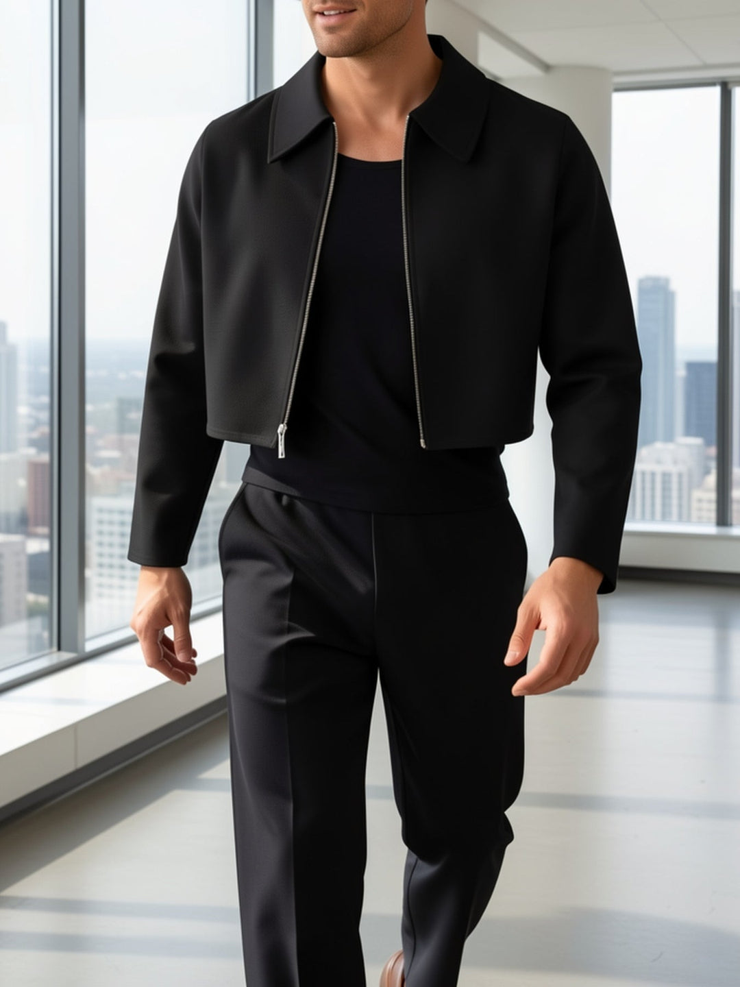 Lucio | Chaqueta corta de cierre