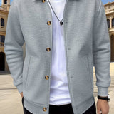 Luis | Chaqueta con botones y textura