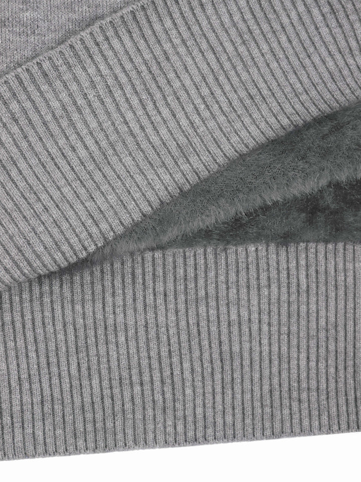 Linda | Sweater cuello alto con forro afelpado