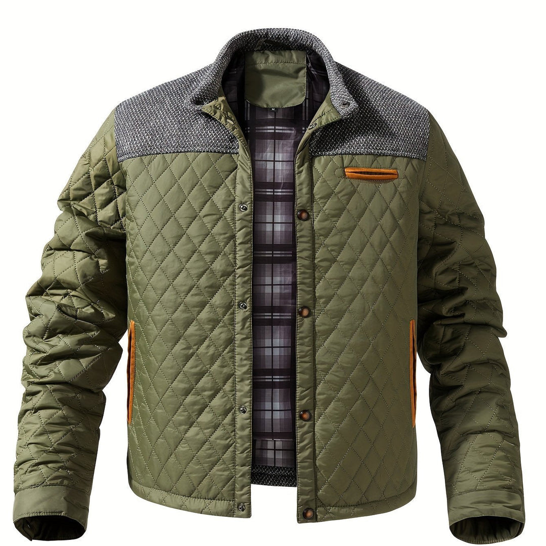 Raúl | Chaqueta acolchada con cuello alto
