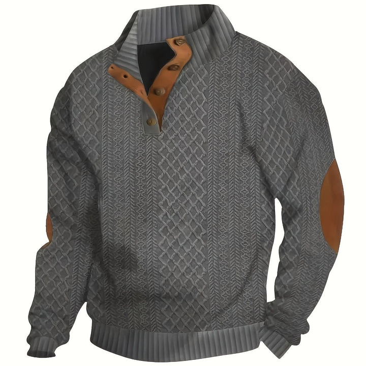 Recaredo | Sweater de cuello alto con botones