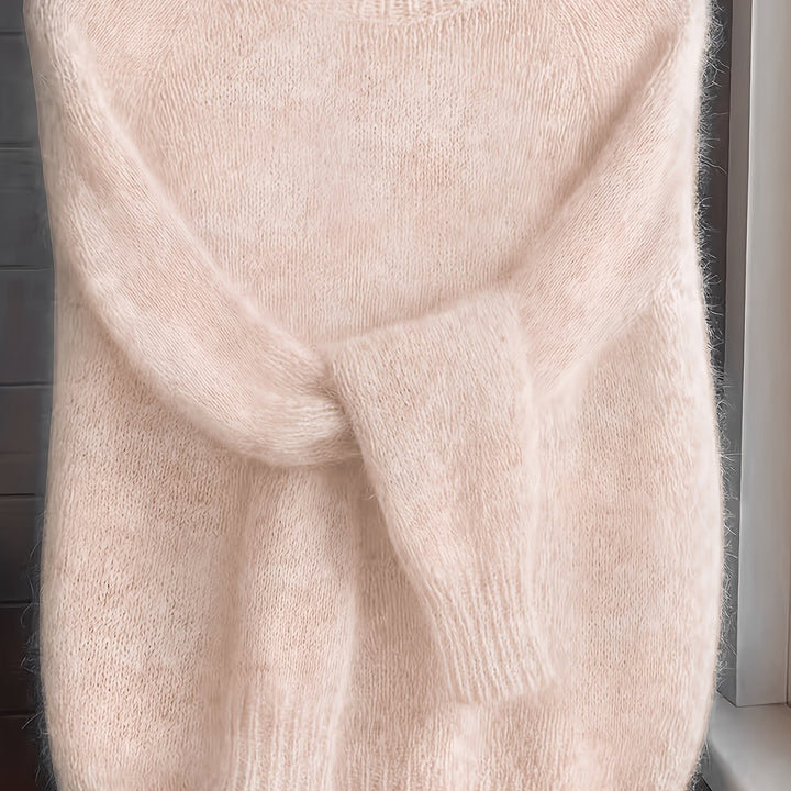 Juliana | Sweater cuello redondo suave