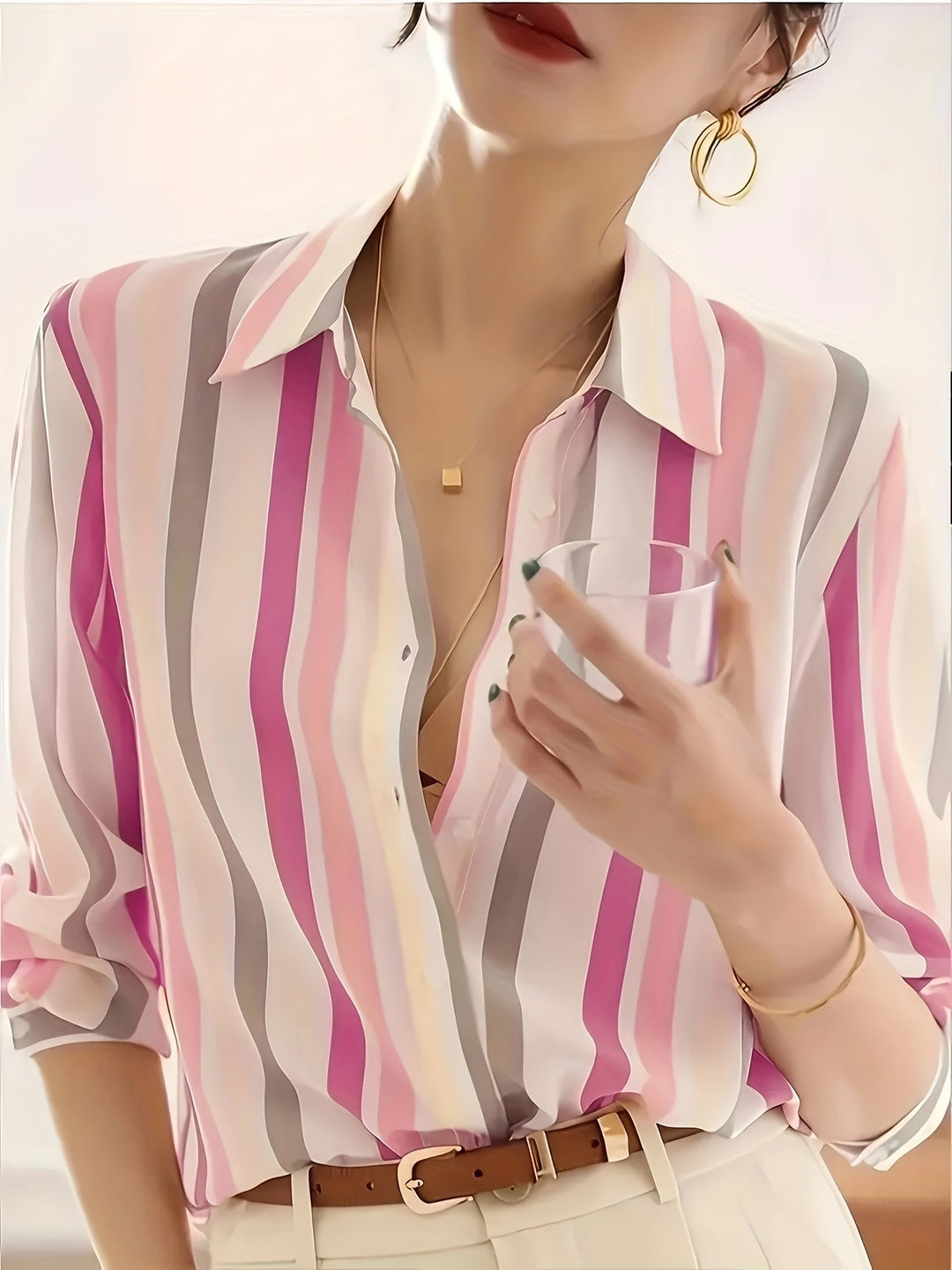 Wangulen | Blusa camisera a rayas