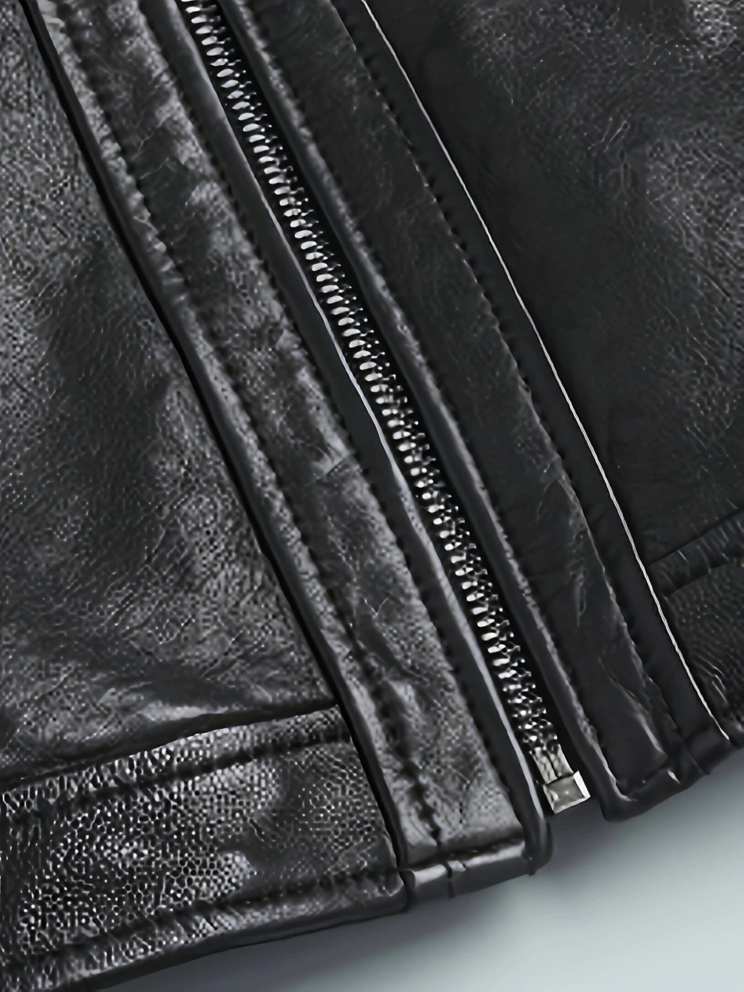 Héctor | Chaqueta moto cuello alto