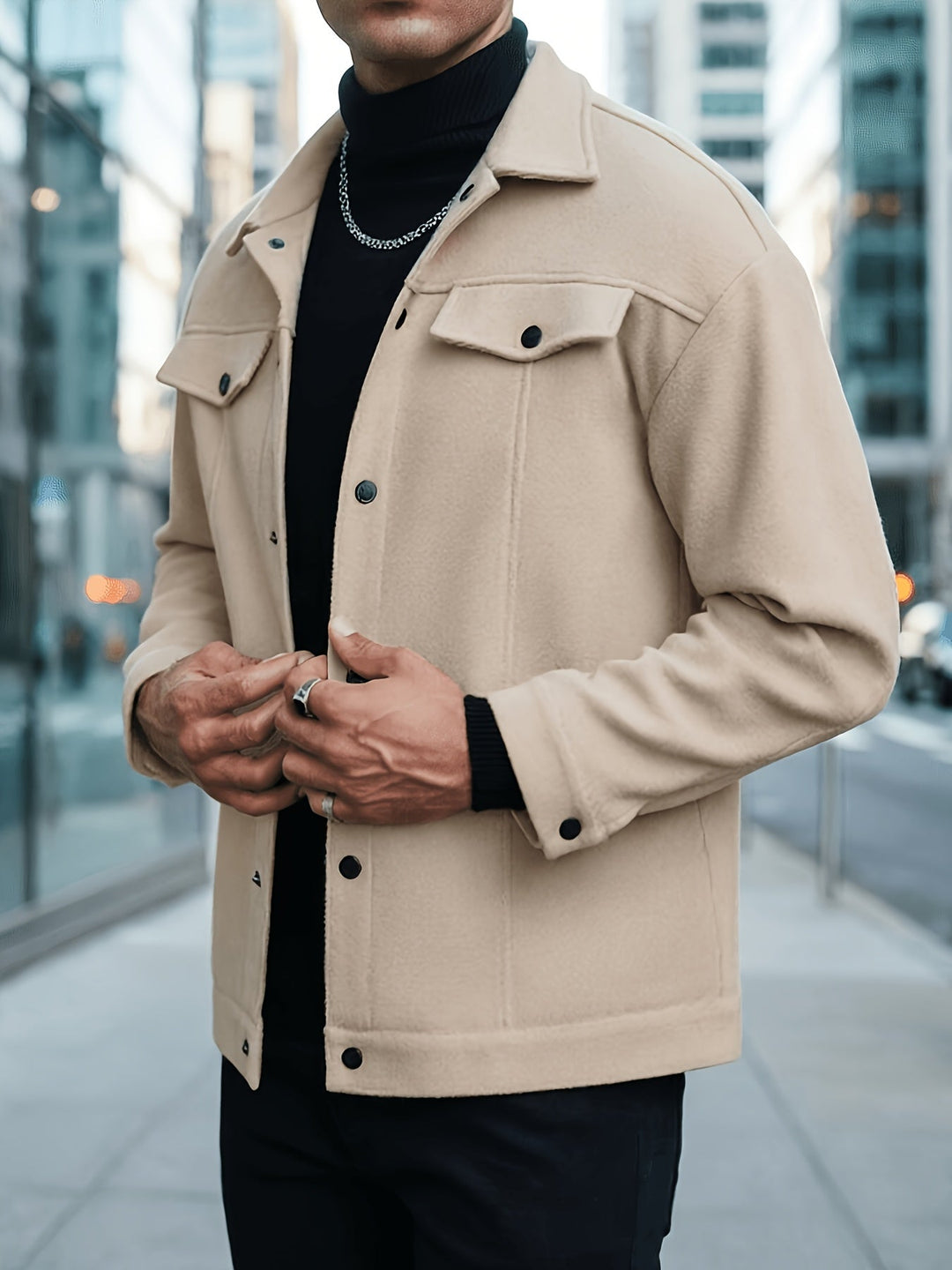 Gerardo | Chaqueta urbana de botones