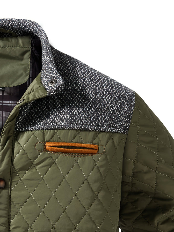 Raúl | Chaqueta acolchada con cuello alto