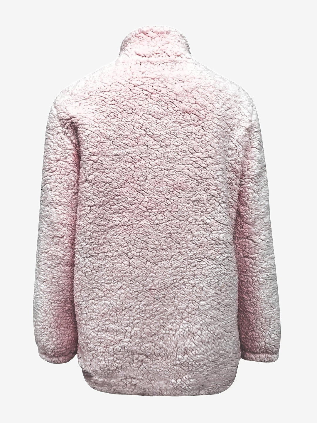 Tiare | Pullover peludo con media cremallera