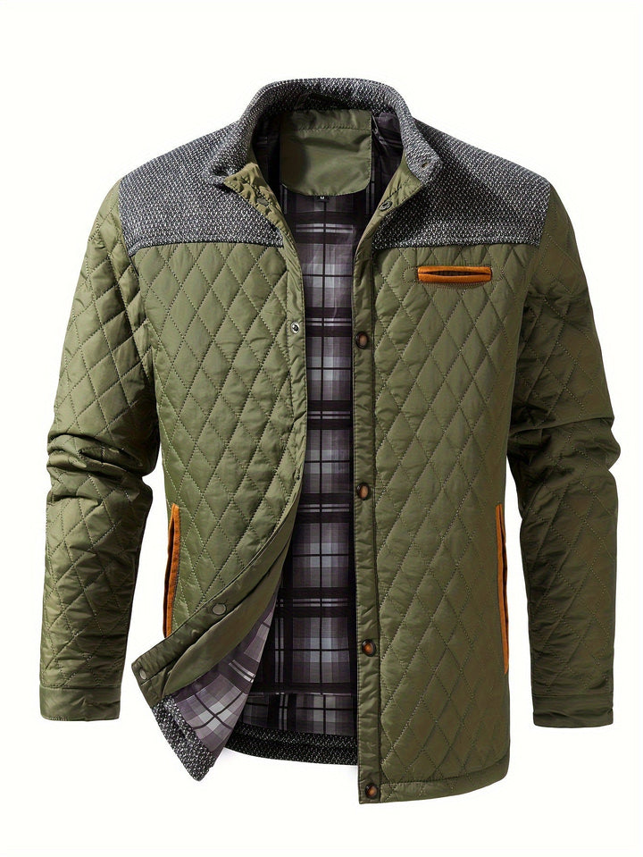 Raúl | Chaqueta acolchada con cuello alto