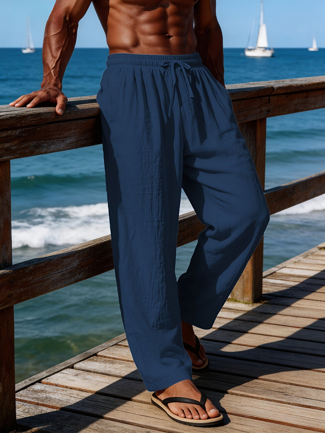 Gonzalo | Pantalón holgado con cordón