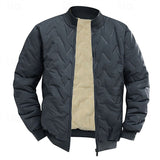 Ulises | Chaqueta bomber acolchada con textura