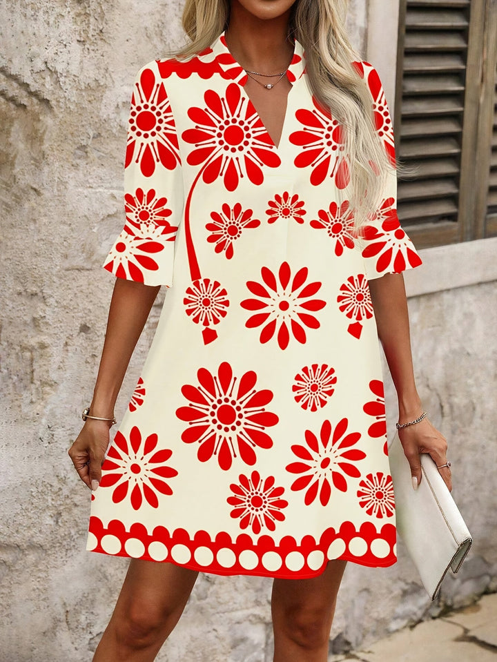 Ivette | Vestido corto floral