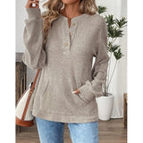 Judith | Polerón holgado con botones