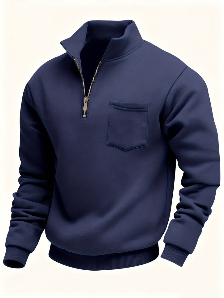 Genaro | Sweater medio cierre