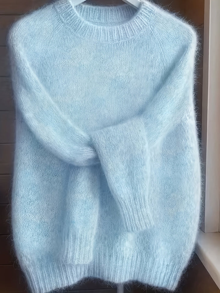 Juliana | Sweater cuello redondo suave