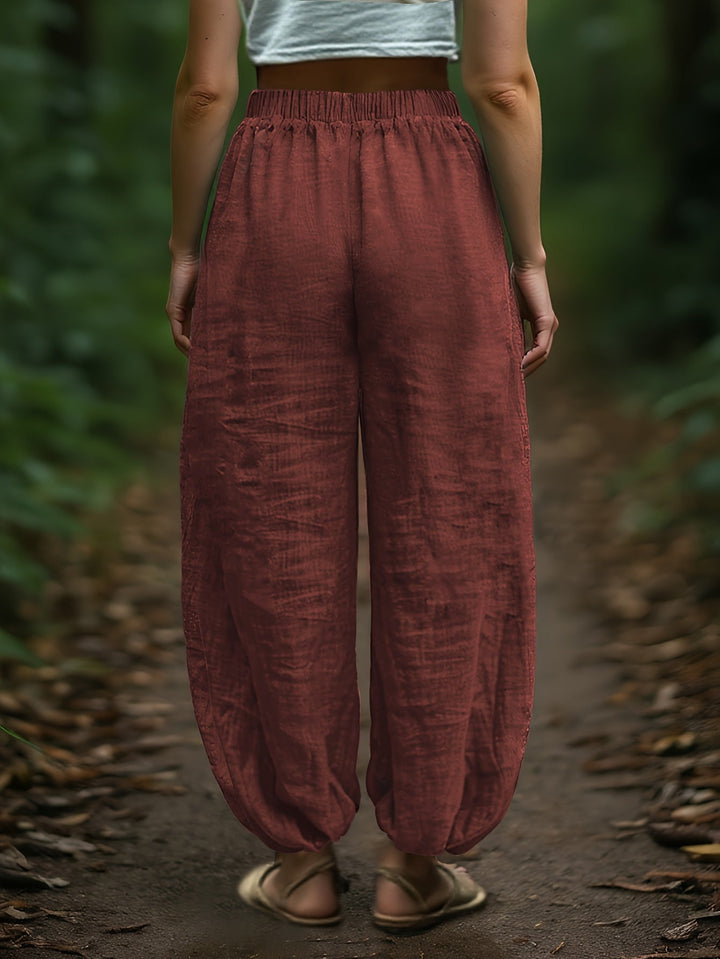 Alfonsina | Pantalón globo con cordón ajustable