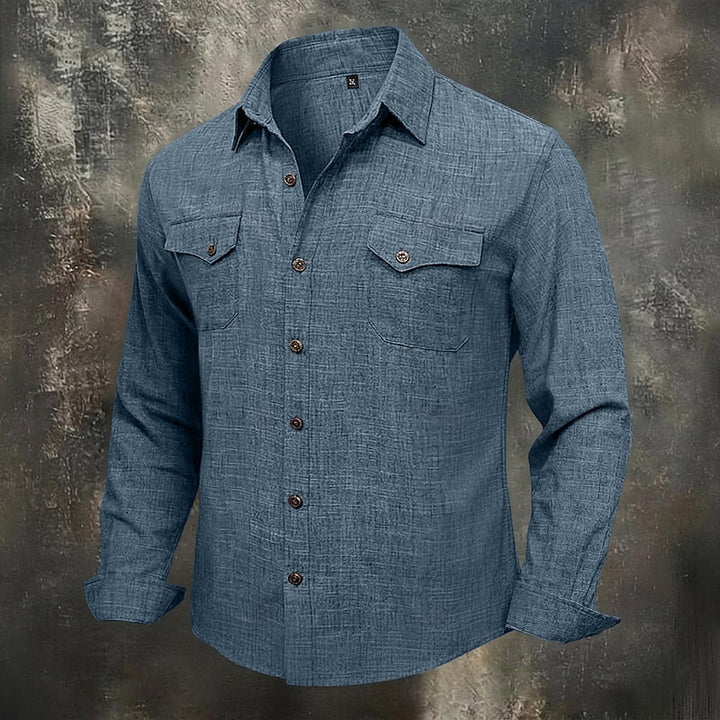 Aillañir | Camisa de botones relajada para hombre