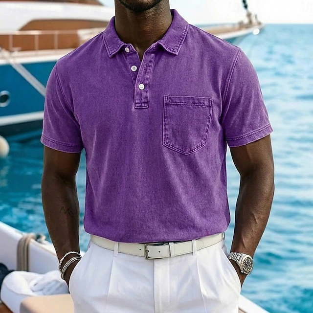 Elian | Polera polo lavada
