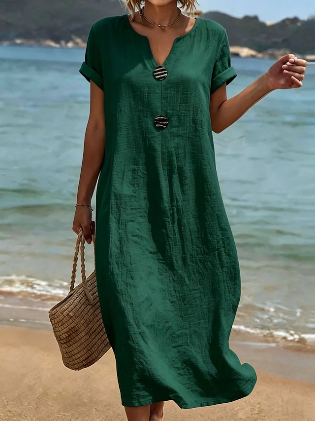 Lucrecia | Vestido midi holgado