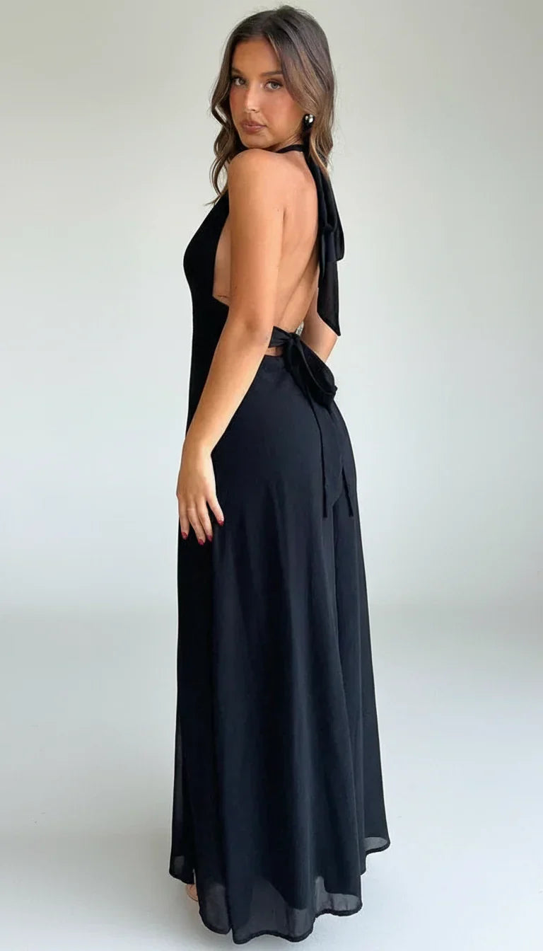 Nieves | Vestido largo elegante