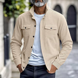 Rigoberto | Chaqueta acanalada con botones