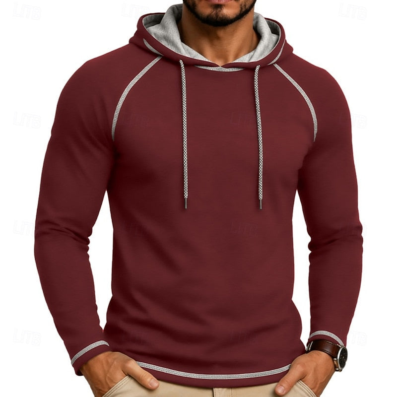 Fulgencio | Poleron con capucha y cordón para hombre