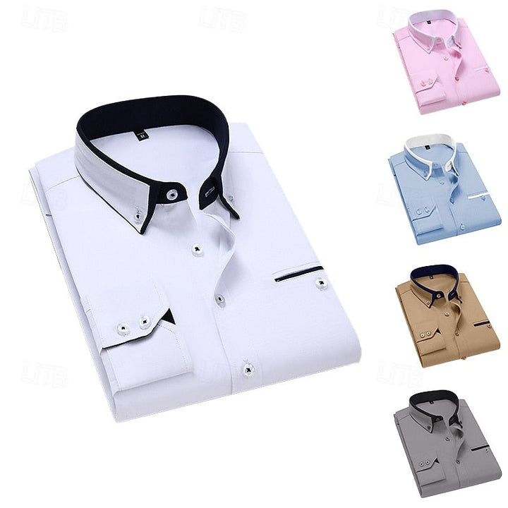 Marcos | Camisa formal de cuello con botones