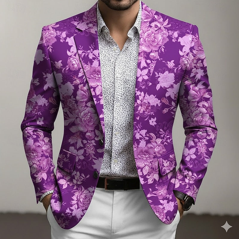 José | Blazer con estampado floral