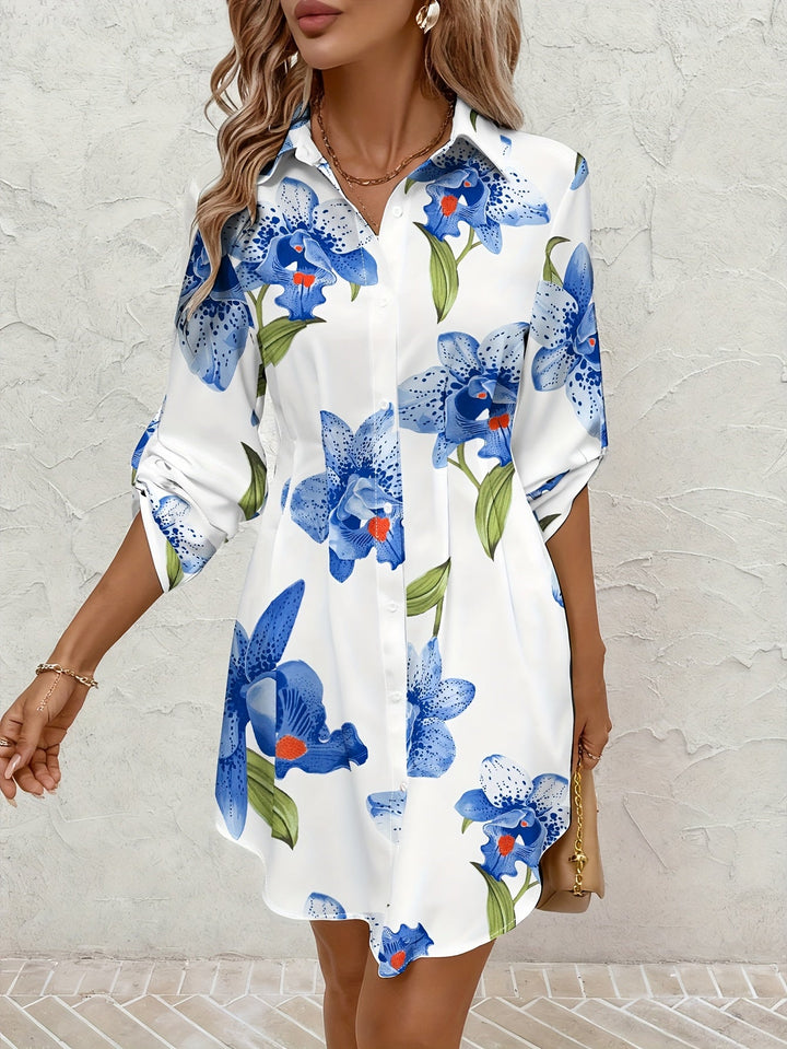Mavis | Vestido camisero floral