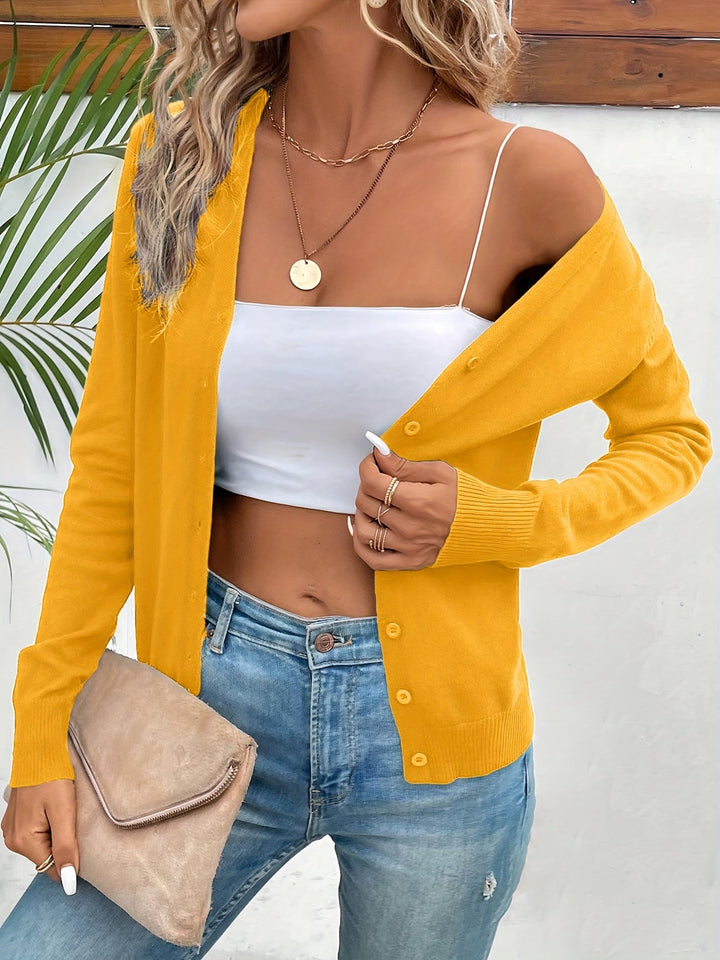 Rosina | Cardigan liviano con botones